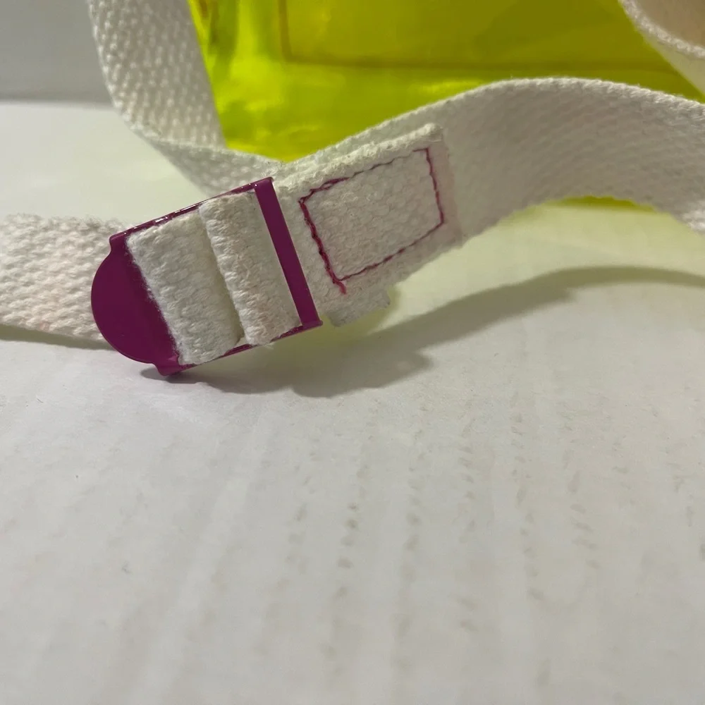 Clear Neon Yellow Mini Backpack | Concert &‎ Stadium Approved
